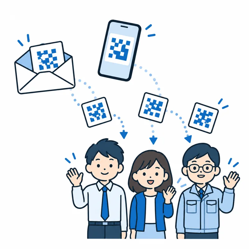 案内のイラスト